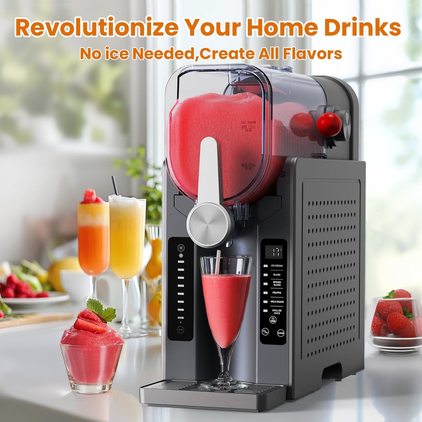 Professional Slushie & Frozen Drink Maker for Home