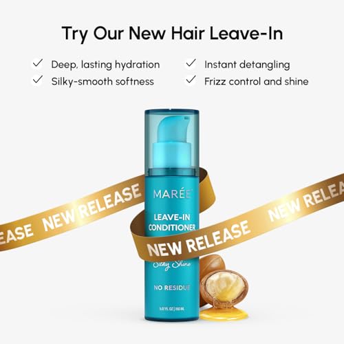 MAREE Deep Conditioning Hair Mask for Damaged Hair Treatment - Keratin Hair Care for Hydrating Growth Repair Moisturizing - Dry Curly Color Refreshing - Tratamiento Mascarilla Para el Cabello Seco