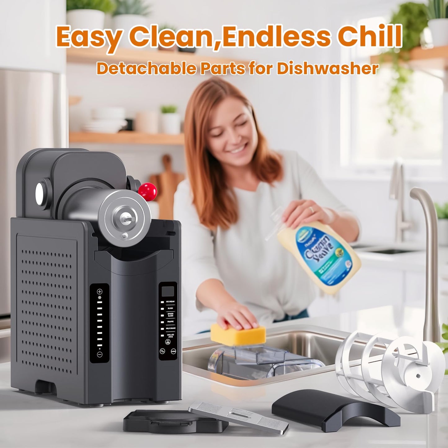 Professional Slushie & Frozen Drink Maker for Home